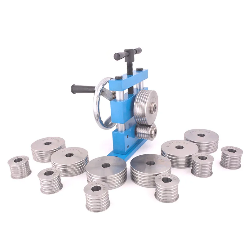 Labor Saving Hand Operated Jewelry Forming Machine Adjustable Manual Bracelet Ring Round Shaping Tool for Gold Silver Jewelry