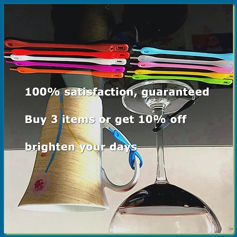 Drink Marker Glass Cup Wine Glass Bottle Strip Tag Marker Silicone Glass Charms Tags for Cups Cocktail Glass Guest