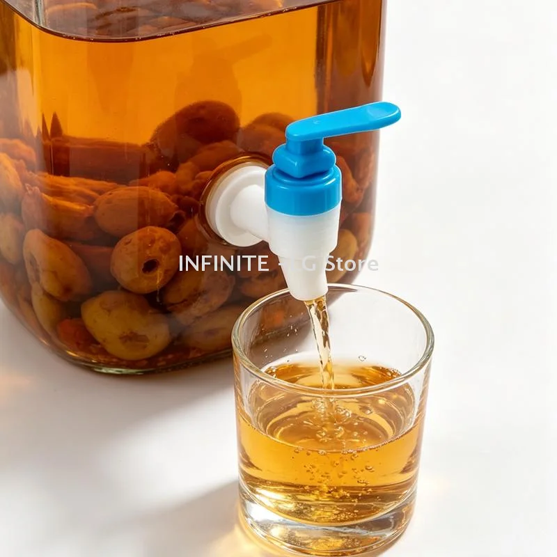 Drinking Water Bucket Tap Replacement Plastic Faucet Wine Juice Bottle Tap Bucket Water Faucet AccessoriesINFINITE -LG