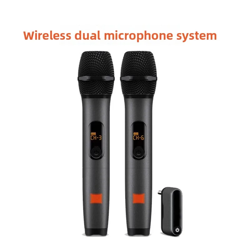 التجارة الخارجية عبر الحدود واحد إلى اثنين ميكروفون لاسلكي WIRELESSMICAM MICROPONE يغني ميكروفون بلوتوث #3