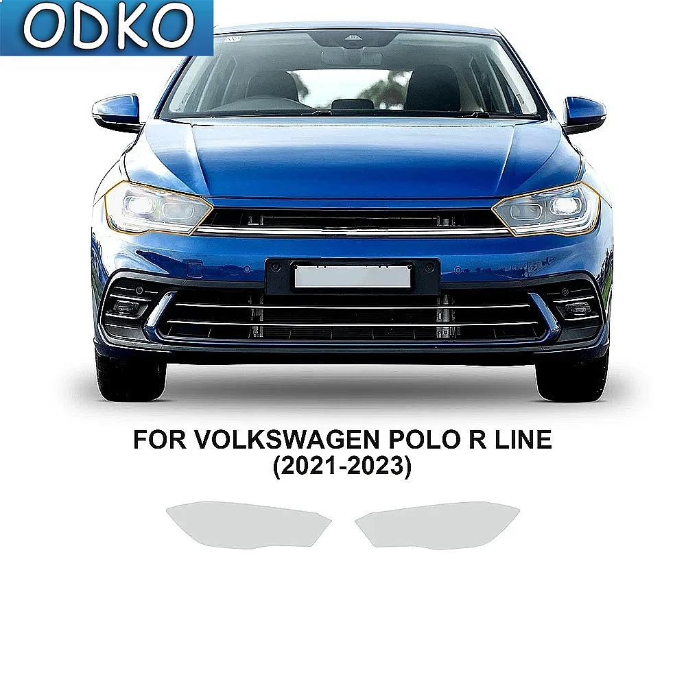 pelicula-de-protecao-de-pintura-para-volkswagen-vw-polo-r-line-2021-2023-ppf-transparente-pre-cortado-tpu-85mil-pelicula-para-farois-e-retrovisores
