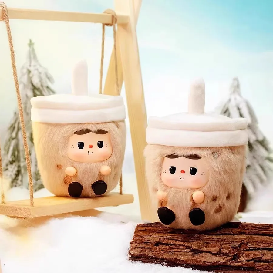Heyone Warm Baobao Fireside Tea Party Series Vinyl Handmade Blind Box Cute Trendy Desktop Decor Mystery Gift Custom Toy