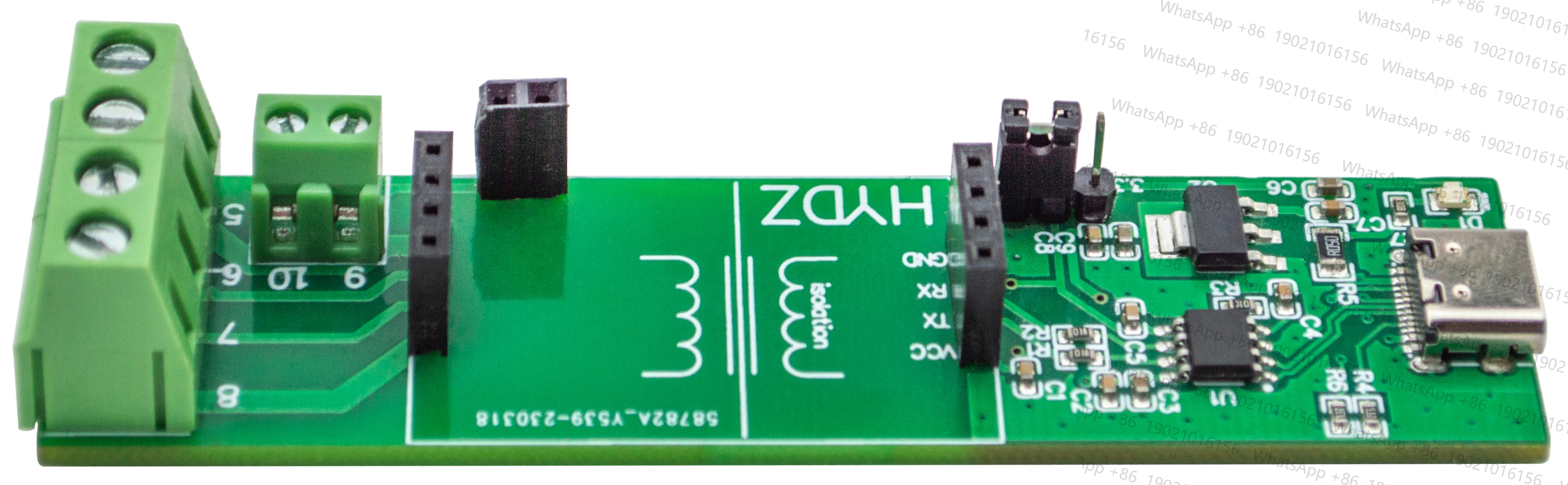 

Модуль измерения температуры термистора с интерфейсом Изоляции UART