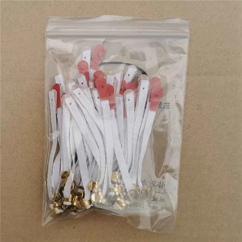 

B93B-100 Pcs Piano Bridle Straps Standard Style Piano Replacement Repair Parts