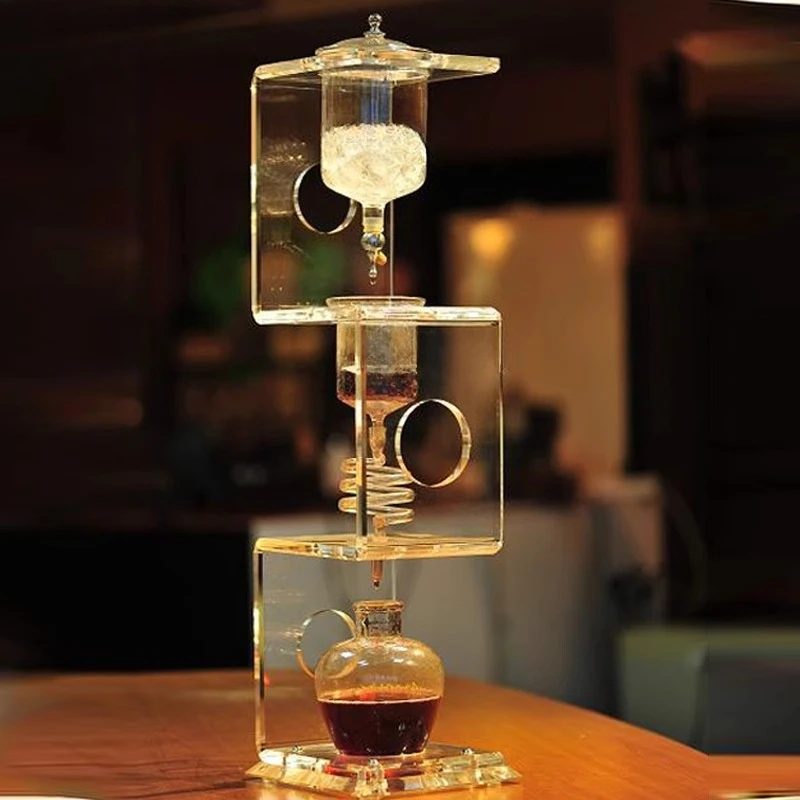 

Coffee pot drip type ice coffee pot bow shaped ice drop cup cold brew tea drip
