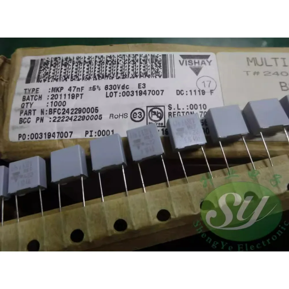 

20PCS 0.047uf/630v 47nf 473 MKP brand new 8MM film capacitor BFC242290005
