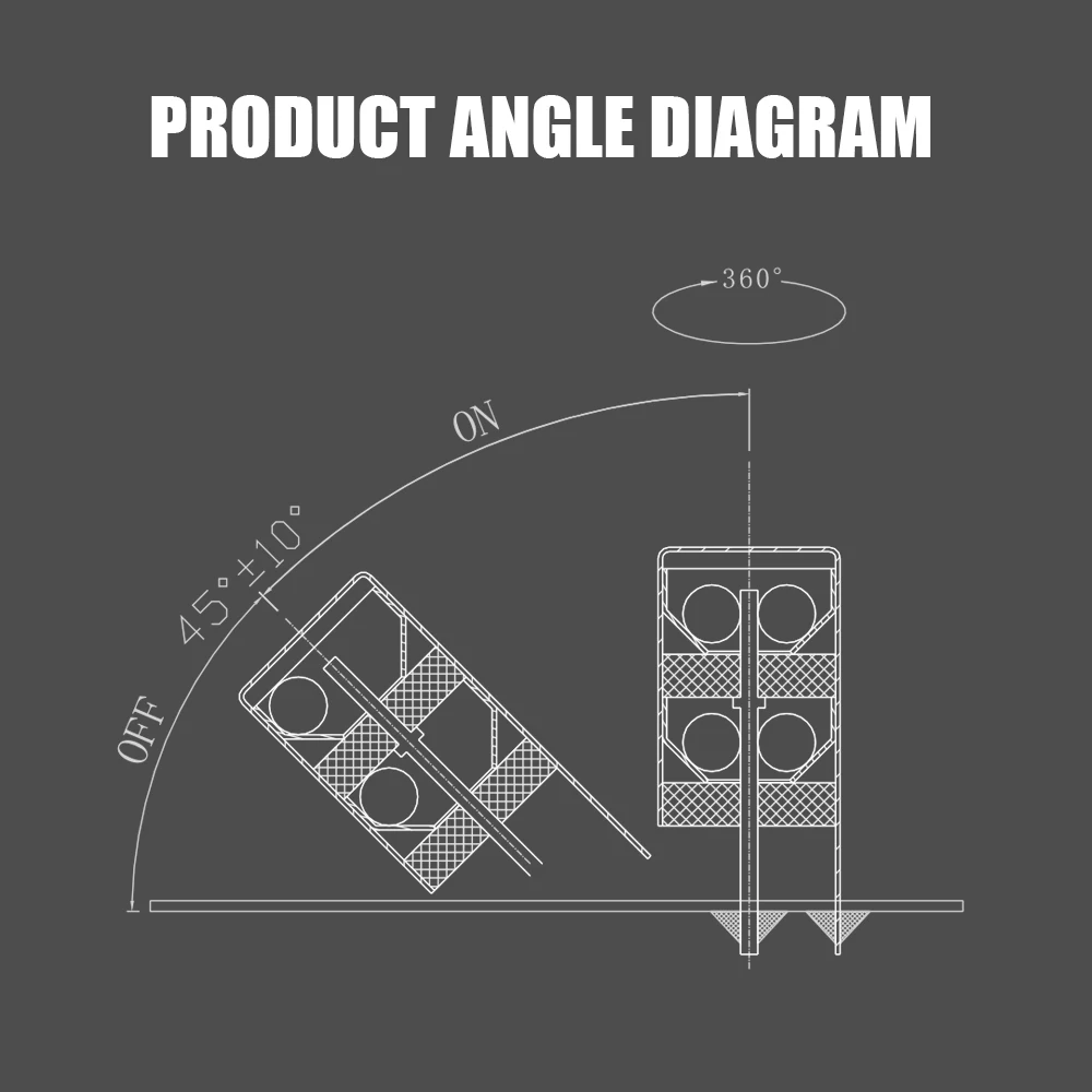 50 Uds Sensor de inclinación de bola rodante BL-106D interruptor de inclinación unidireccional Sensor de interruptor de ángulo de inclinación de bola para calentador