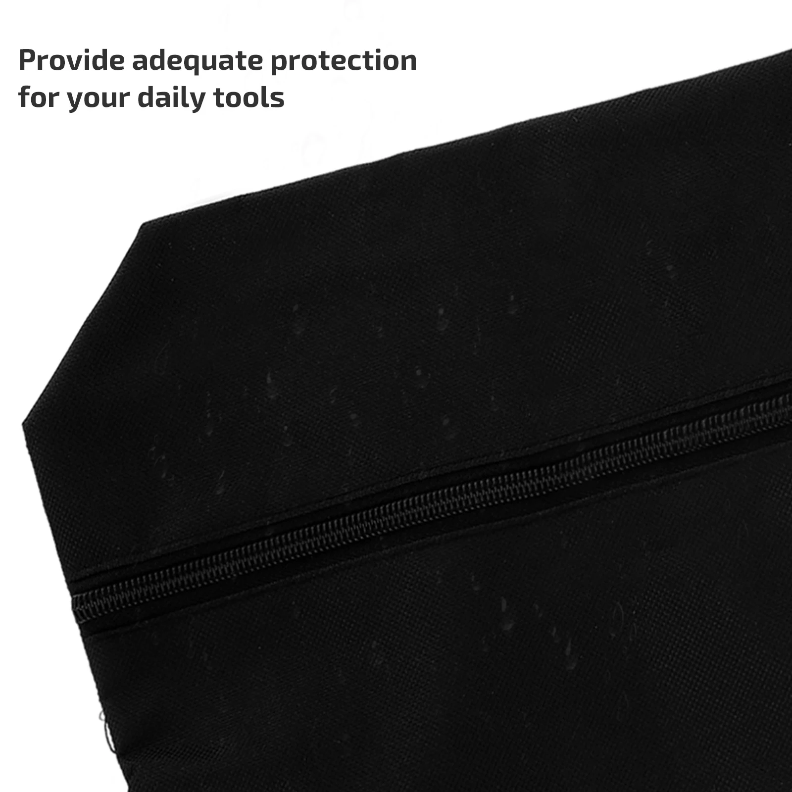

2Pcs Tools Pouches Waterproof Oxford Cloth Durable Multifunctional Zipper Storage Bags Practical Organizer Storage Bags