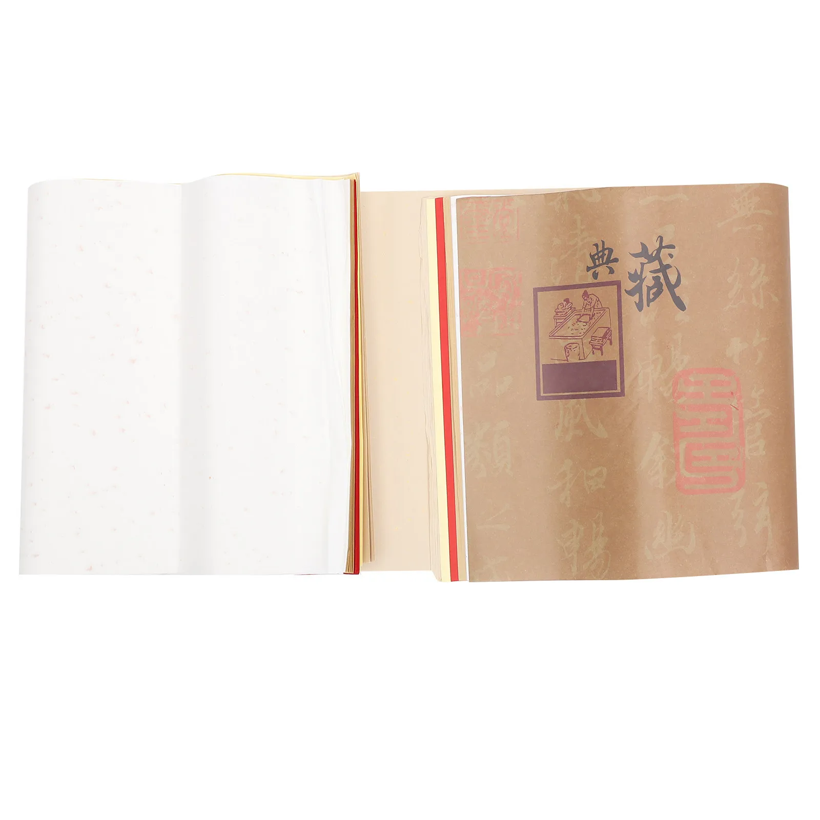 

50 листов подлинной бумаги сюань для традиционной китайской каллиграфии, рисования суми, тушевой живописи и художественных практик