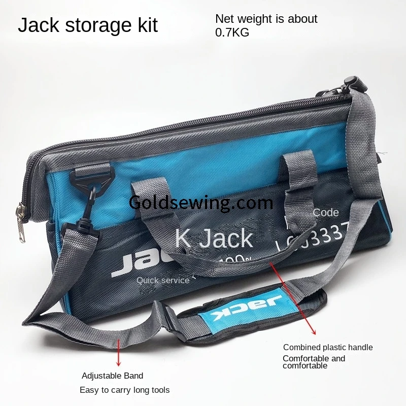 1PCS Tool Storage Bag Handbag Oxford Cloth Portable Waterproof Repair Worker Spare Parts Kit Jack Sewing Machine Shoulder Bag