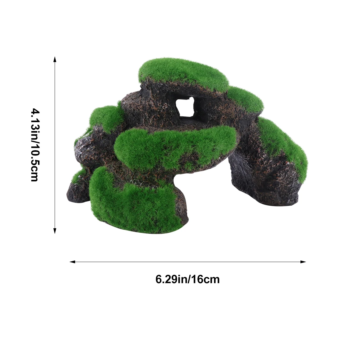 

Artificial Rockery Decor Resin Small Artificial Aquarium Decorations Cave Fish Tank Shrimp Aquarium Decoration Enhance Visual