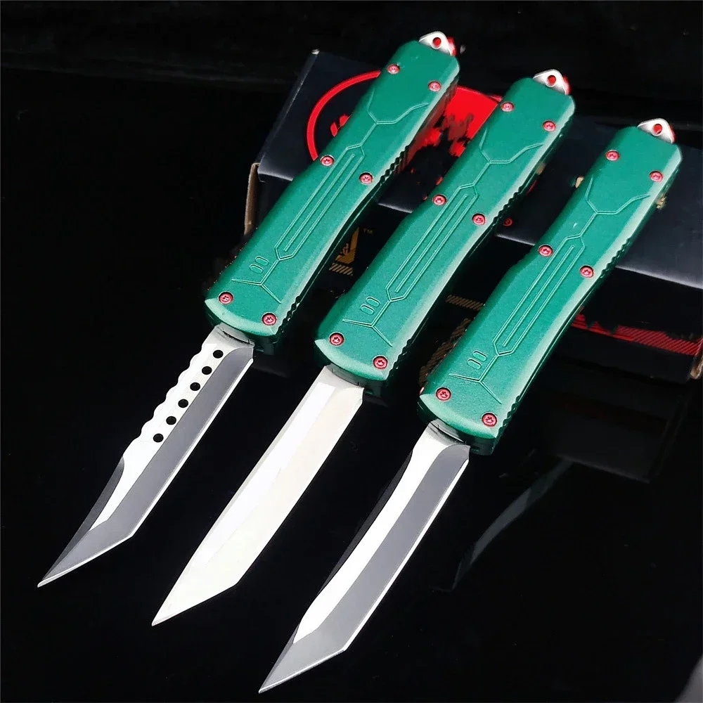 MICR Hunter Pocket Folding Knife 440C Steel Blade Zinc Alloy Handle Outdoor Camping Survival Knives Tactical EDC Tool