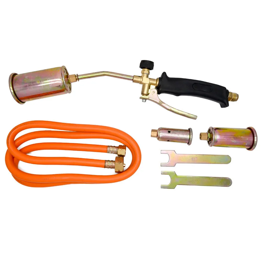 Portable Propane Torch Welding Burner Kit Power Tool Universal for Melting Ice, Burning Weeds, Thawing Pipes