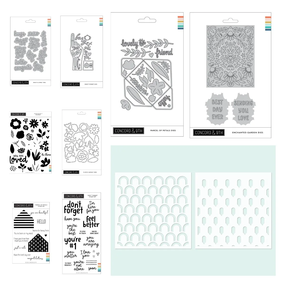 Betoverde Tuin Deco Stencil Pack Handgemaakte Wenskaarten Metalen Stansen En Stempels Diy Scrapbooking Papieren Kaarten Bloemblaadjes