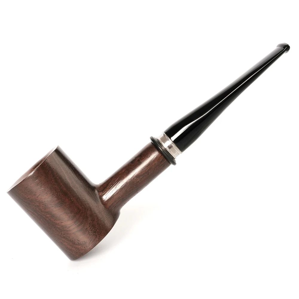 MUXIANG handmade tobacco pipe, straight handle hammer pipe, length 157mm, bowl ID 20mm, 9mm pipe channel ，Father day gift