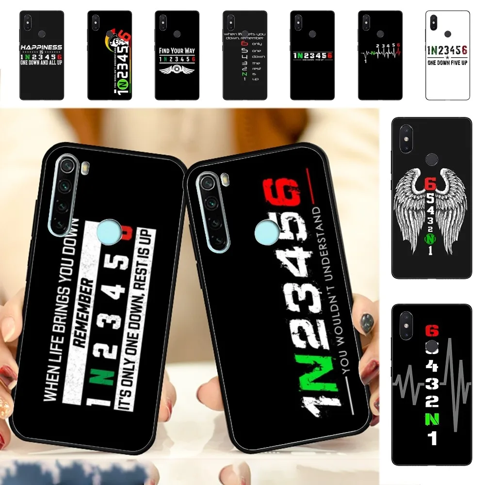 1N23456 cool Motorcycle Phone Case For Redmi Note 4 X 5 A 6 7 8 T 9 9S 10 11 11S 11Epro Poco M3 pro