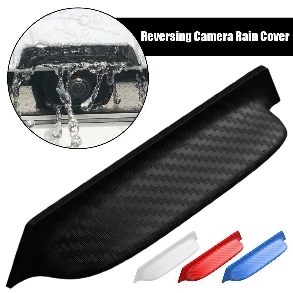 Car Reversing Rear Camera Rain Cover Auto Safety Rv Rain-proof Truck Supplies Parts Car Reverse Camera Cover Outdoor Abs U4f5