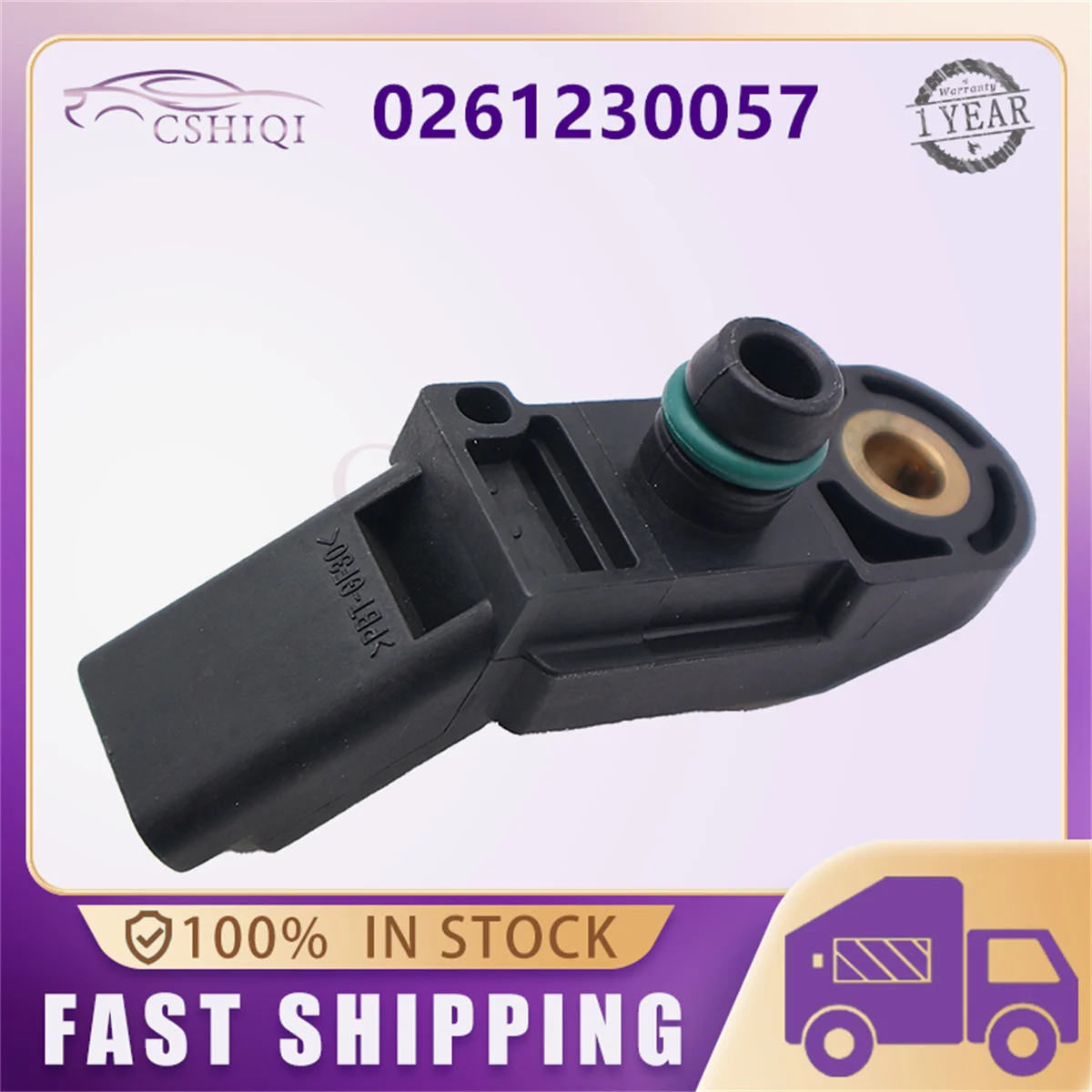 

0261230057 MAP Sensor For Citroen Xsara Picasso For Peugeot 206 406 306 1.0 1.6 1.8 2.0 Car Spare Parts 1920AN 96318136 96394190