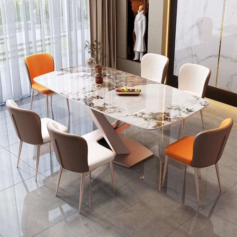 Table à manger extensible de luxe, style nordique moderne, universelle, vintage, professionnelle, pour salle à manger, mobilier de maison