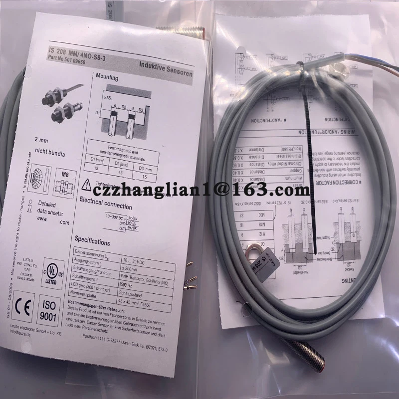 

brand new Proximity switch IS 208MM/4NO-4N0-S8.3 IS 208 MM-4NO-2N5 Complete models Fast delivery