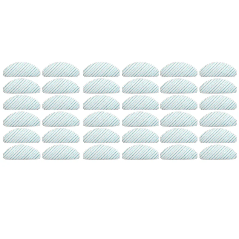 A97G 36 sztuk nakładki do mopa z mikrofibry do ECOVACS DEEBOT OZMO T8 T8 AIVI odkurzacz ściereczki do mopa szmaty części zamienne