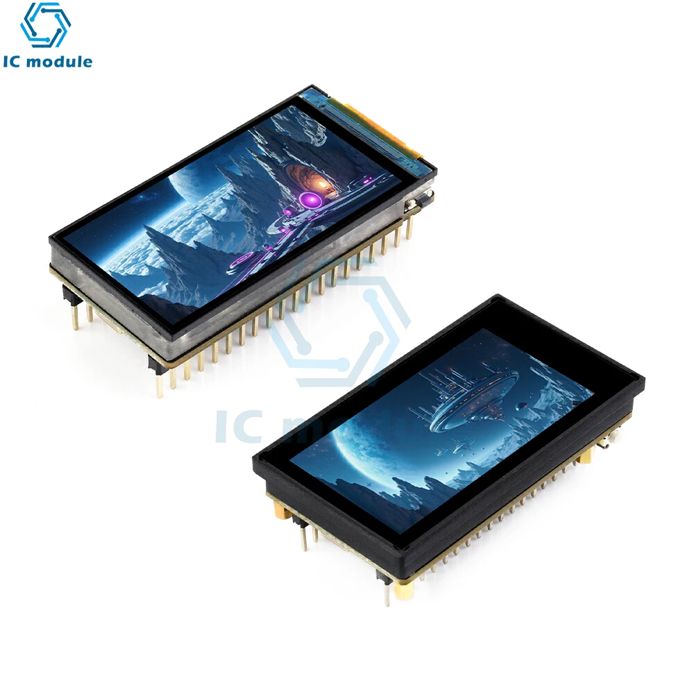 ESP32-C6 1.9-Inch Lcd Screen Wifi Bt Development Board 170 × 320 Resolution 160Mhz Risc-V Processor Type C