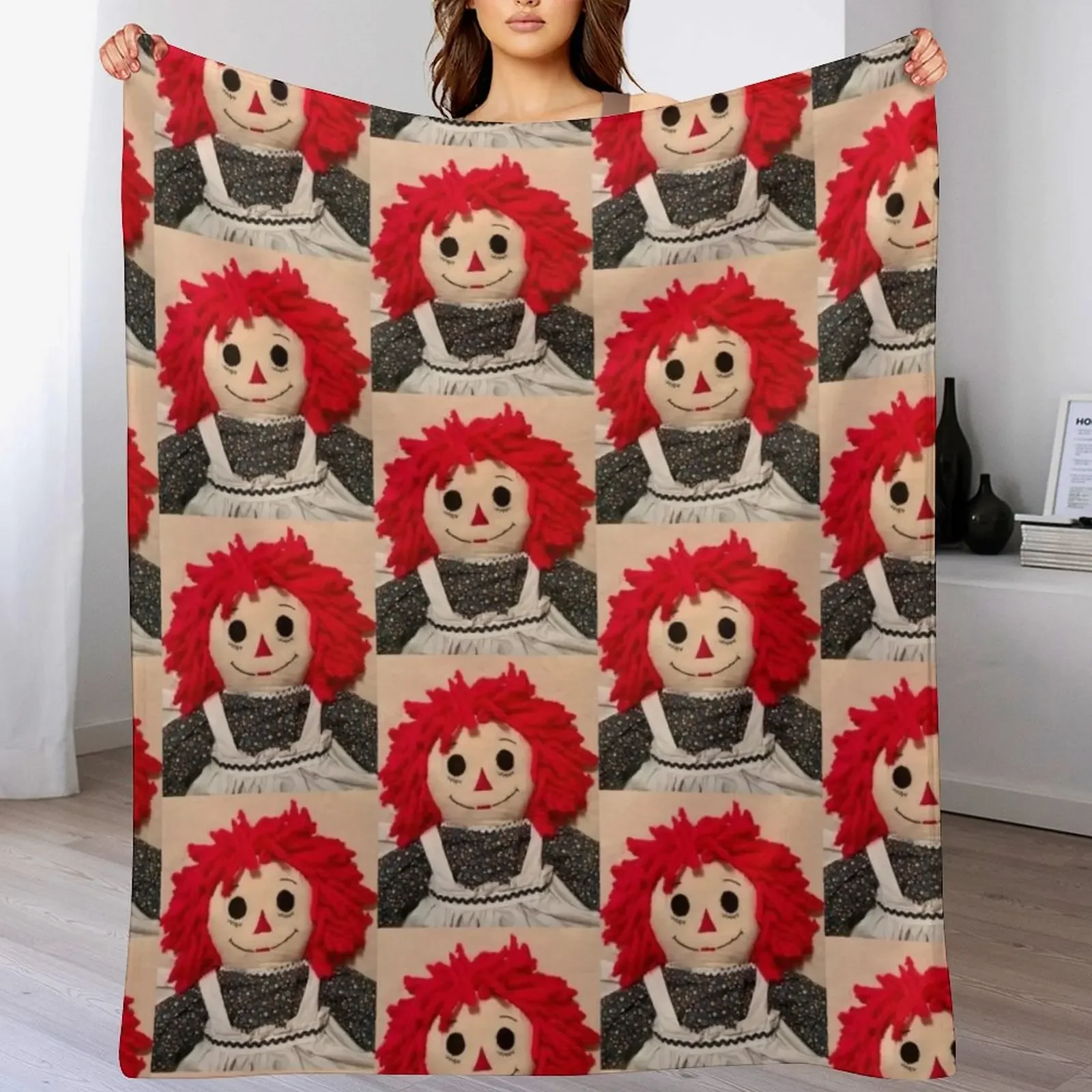 

Sweet Raggedy Ann 2 Throw Blanket christmas decoration Bed covers Designers Polar Blankets