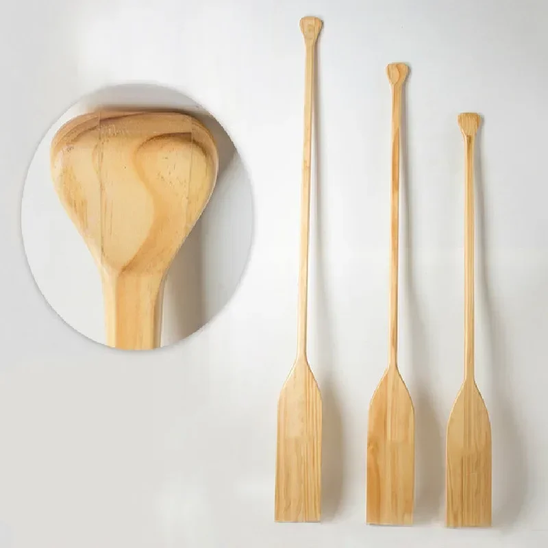 

#JFactory Wholesale Water Sports Antiseptic wood craft oars rowing boat oars wooden canoe paddle for sale