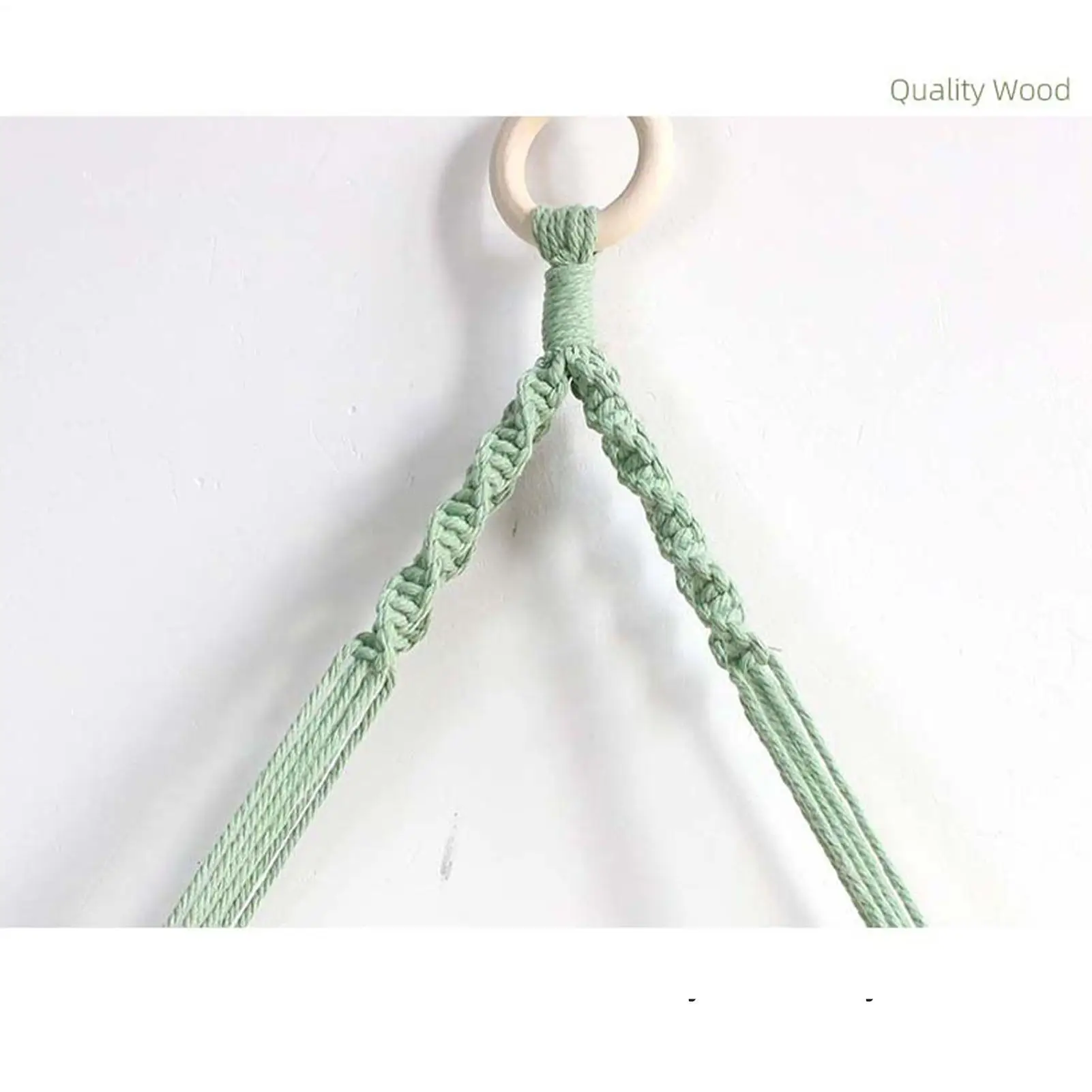 Macrame Tapestry Woven Handmade Chic Ornament Macrame Wall Hangable For Living Room Bedroom Apartment Nursery Farmhouse Backdrop