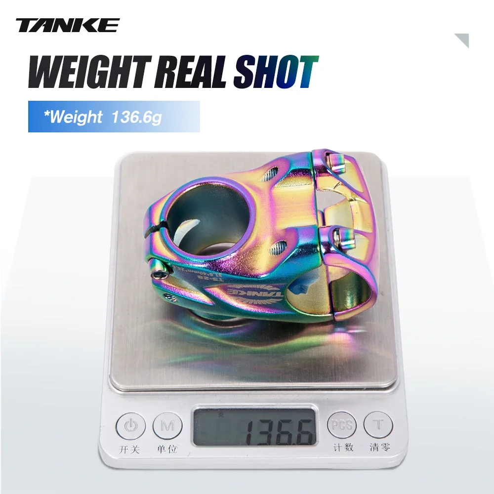 ساق خفيف الوزن عالي القوة ، MTB ، التصنيع باستخدام الحاسب الآلي ، سبائك الألومنيوم ، ارتفاع 0 درجة ، إندورو ، 40 دراجة ، الطرق ، مقود الدراجة