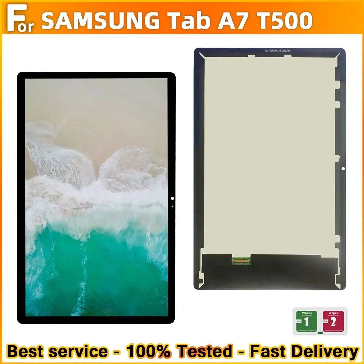 

10.4'' LCD For Samsung Galaxy Tab A7 10.4 (2020) SM-T500 T505 T500 LCD Display Touch Screen LCD Replacement For T500 T505