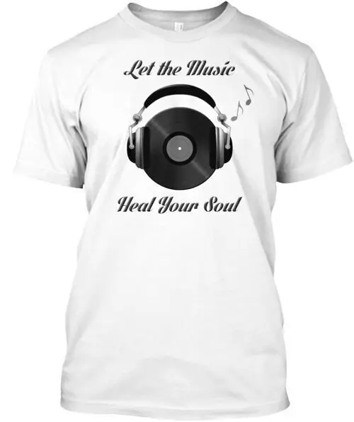 Muziek Heal Your Soul Exclusief ontwerp T-shirt gemaakt in de VS Maat S tot 5XLAnime Zomer Y2KAnime Grafische T-shirts voor mannen Clothi