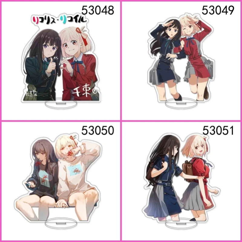 Lycoris Recoil Nishikigi Chisato Inoue Takina акриловая фигурка-подставка модель тарелка аниме товары игрушечное украшение комнаты 15 см