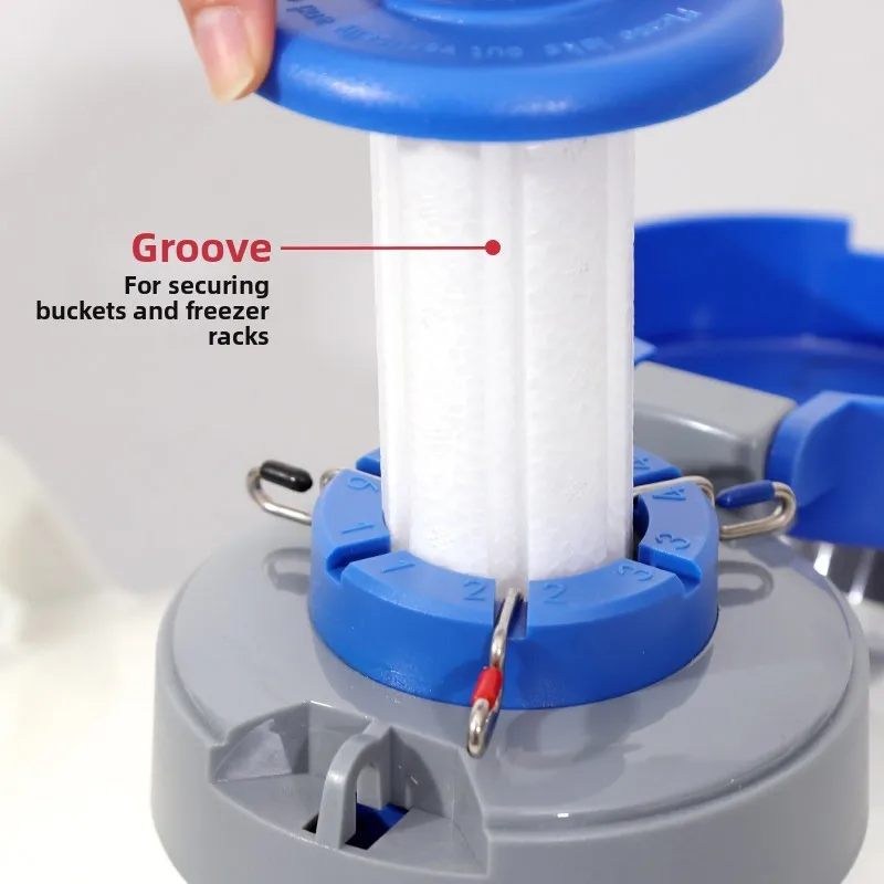 Liquid nitrogen tank neck plug 35/50/80/125/216 caliber universal foam lid