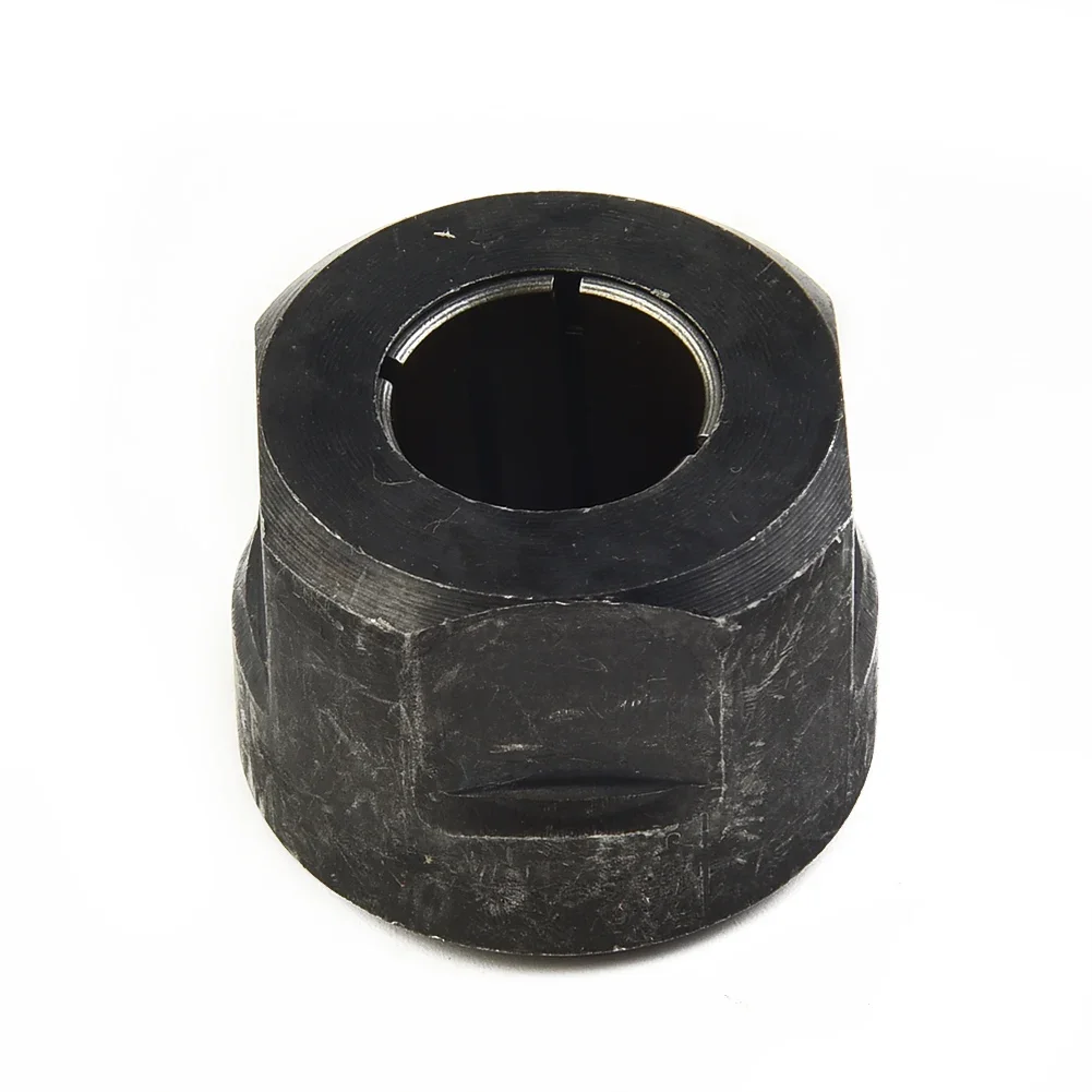Hand Tools Collet Nut 22.5 * 27mm Hardness Strength Easy To Install Reliable Metal Black Replaceable Practical