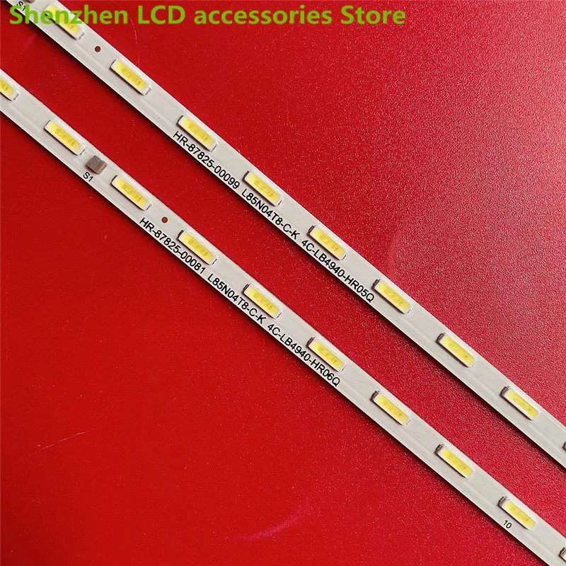 สำหรับ4C-LB4940-HR06Q 4C-LB4940-HR05Q 49HR720S40B0 V2 49HR720S40B0 0A V2ทีวีจอแอลซีดี Backlight บาร์532มม.40LED 6V 100% ใหม่