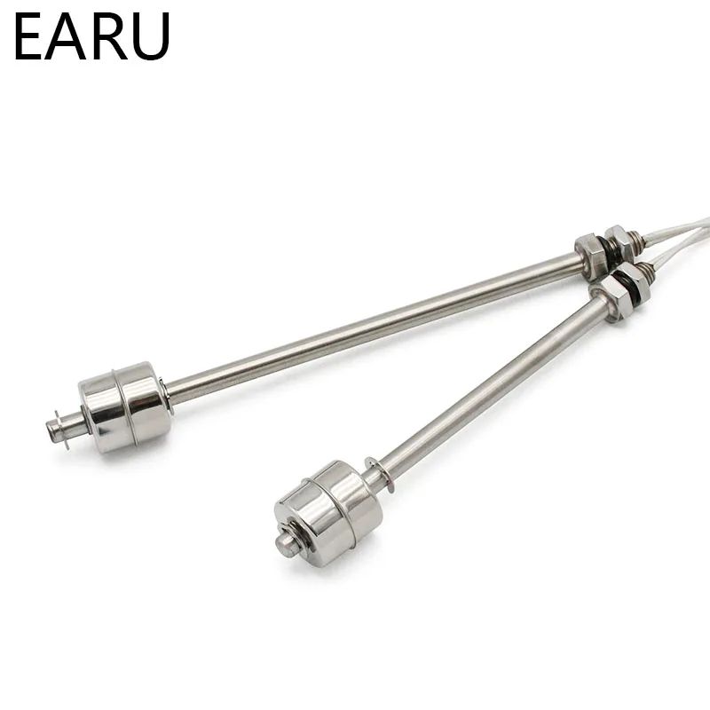 Float Switch High Temperature Resistant 304 Stainless Steel Liquid Water Tower Tank Level Automatic Level Control Sensor Switch