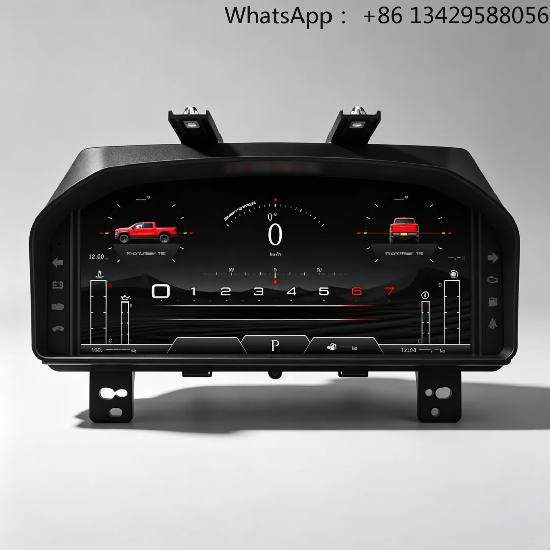 RoadNavi Car Auto Speedometer for Dodge Ram 1500 2500 2013-2019 LCD Digital Cluster Car Upgrade Dashboard Instrument