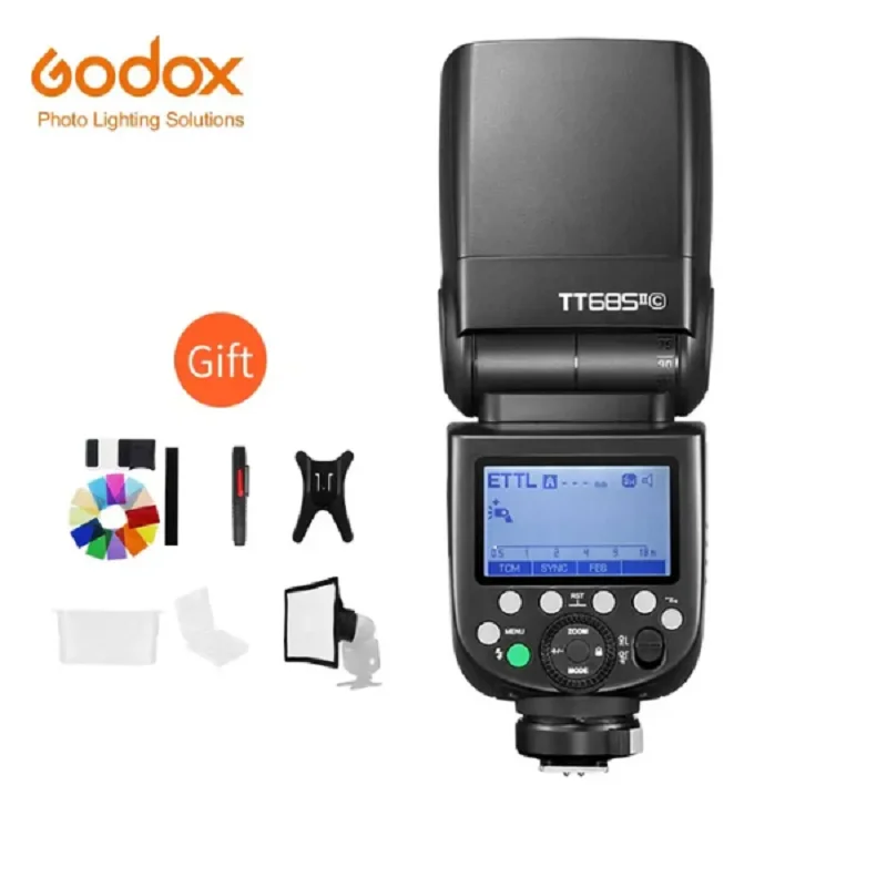 Godox TT685II TT685IIC TT685IIN TT685IIS TT685IIF TT685O TTL HSS Camera Flash Speedlite for Canon Nikon Sony Fuji Olympus Camera