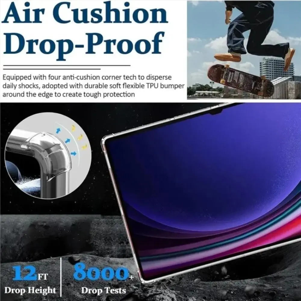 

New TPU Tablet Case Shockproof Transparent Back Cover Soft Anti-Scratch Protective Shell for SAMSUNG Galaxy Tab S11 11inch