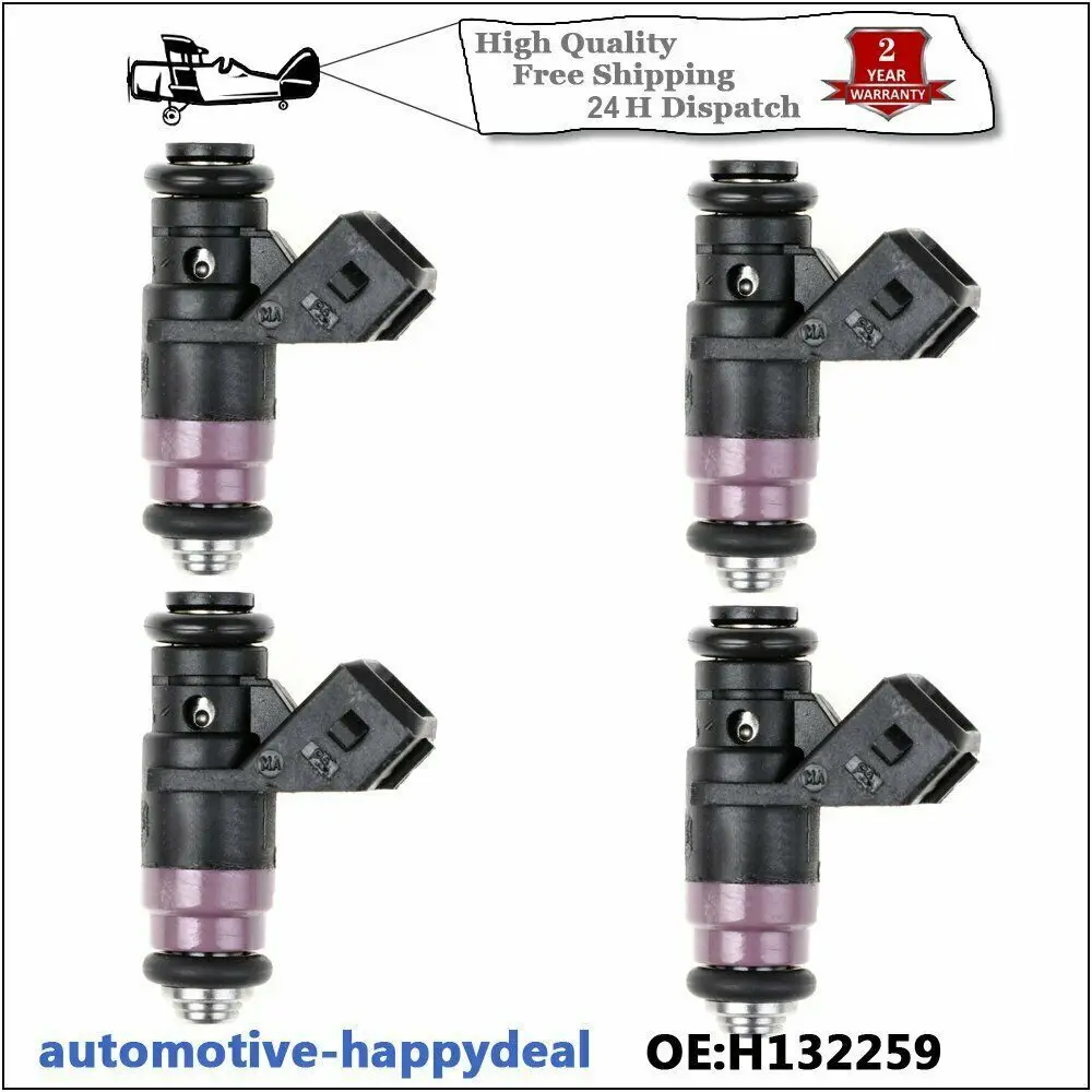 

4X PETROL FUEL INJECTOR FOR RENAULT CLIO LAGUNA MEGANE SCENIC MODUS FLUENCE 1.6