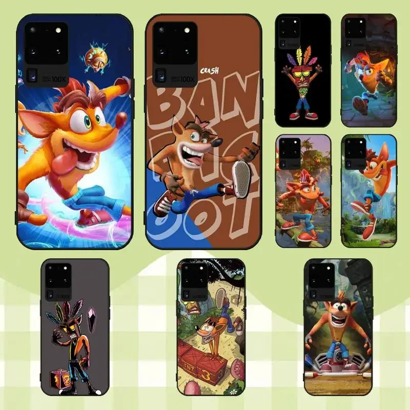 Crash Bandicoot Game Phone Case For Samsung Galaxy A10 A32 A40 A51 A52 A53 E Shell