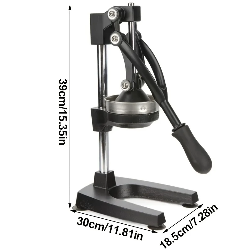 Manual Juicer - Metal Citrus Fruit Juicer - Juice Extractor - Manual Press view 3