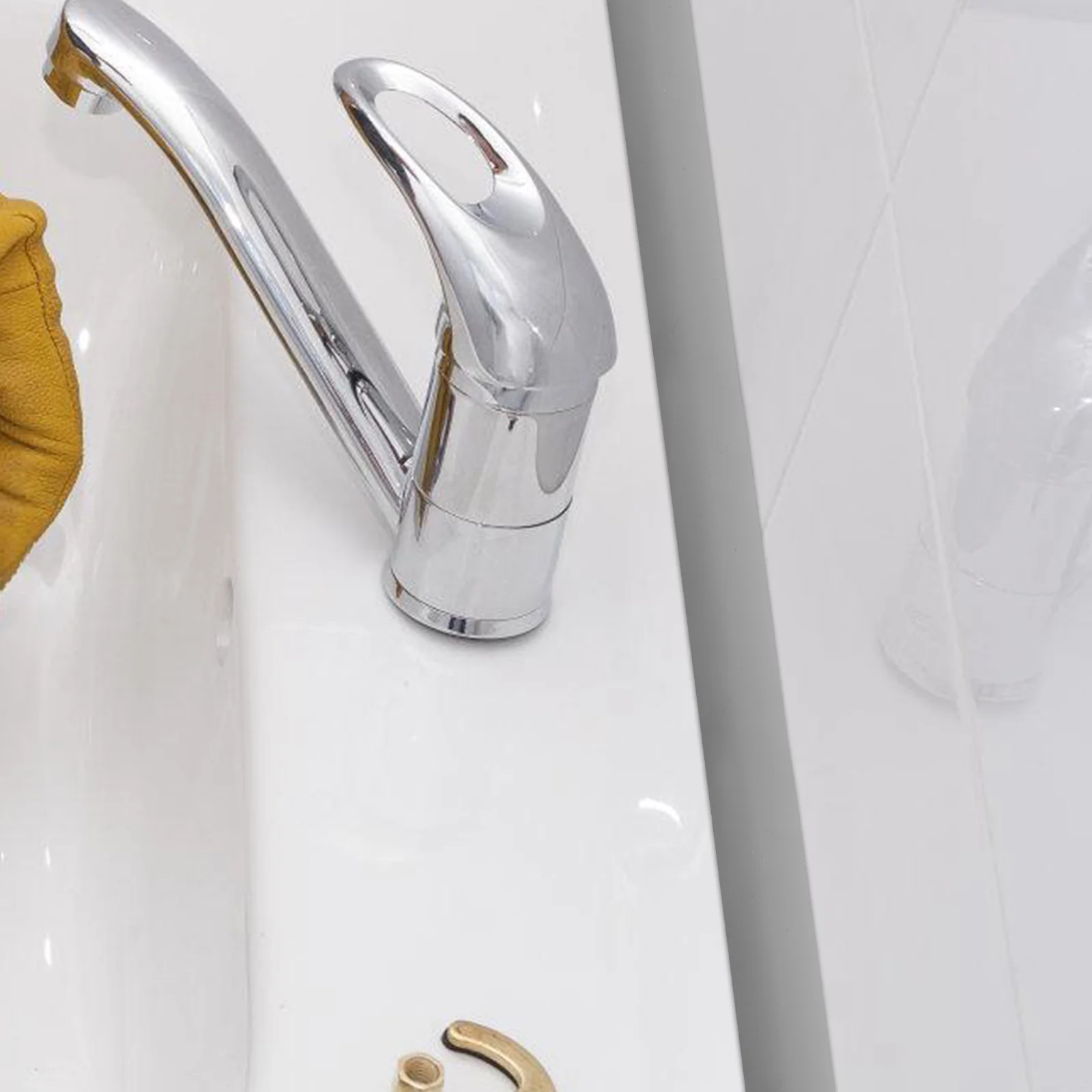 

Wall Corner Strip Flexible Molding Trim For Bathroom Kitchen Peel Stick Edge Guard Bathtub Splash Protector Quarter Round