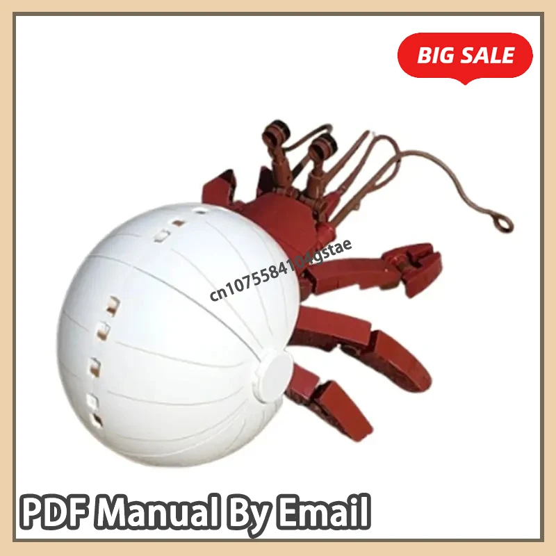 الناسك كراب الجسيمات الصغيرة الجمعية اللبنات نماذج للحيوانات الناسك كراب لتقوم بها بنفسك هدية لعبة 128 قطعة #1