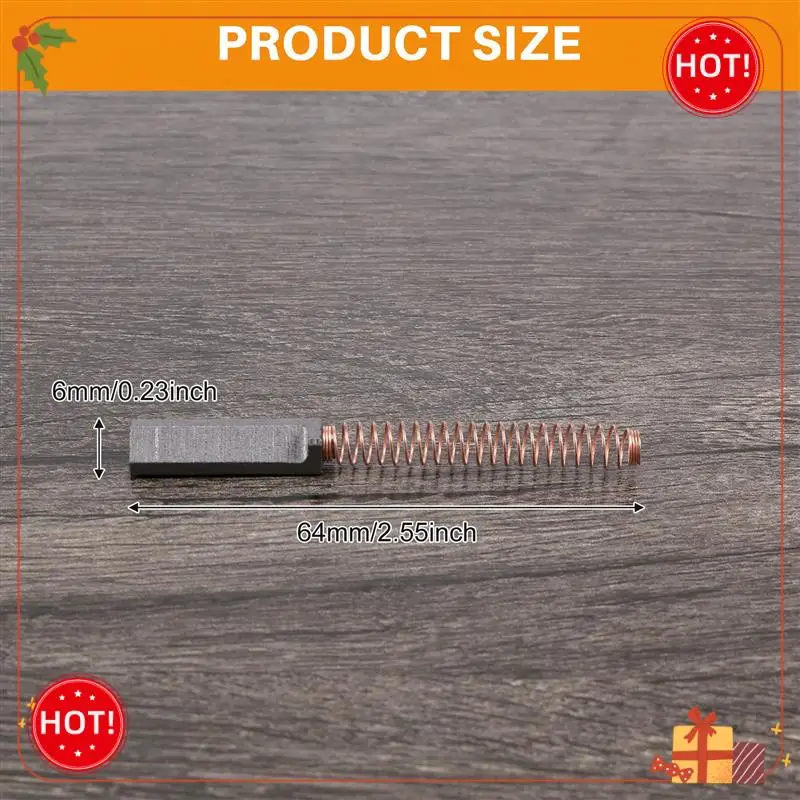 ABLE-W10380496 Щетка двигателя миксера на подставке для Whirlpool и кухонных принадлежностей Щетка двигателя миксера Новый AP5178083, PS3495098-2 Pack