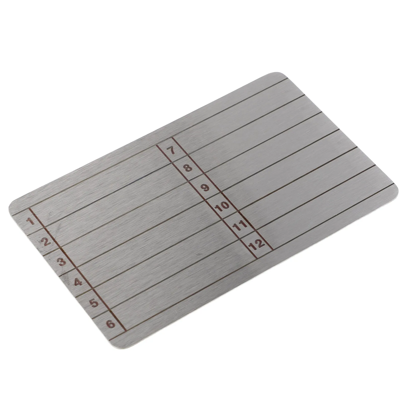 24-Word Seed Phrase Backup Plate Steel Stainless Metal Wallet For Hardware Wallet Waterproof Fireproof Seed Storage For