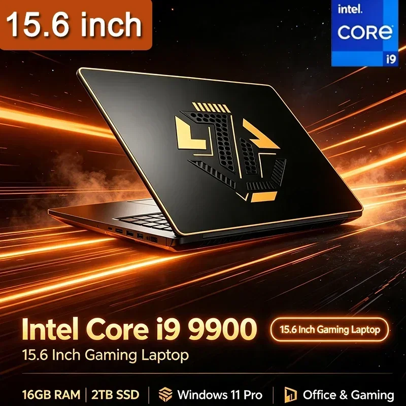 Intel I9-9900 Ultra Slim Windows 11 Laptop Computer 15.6