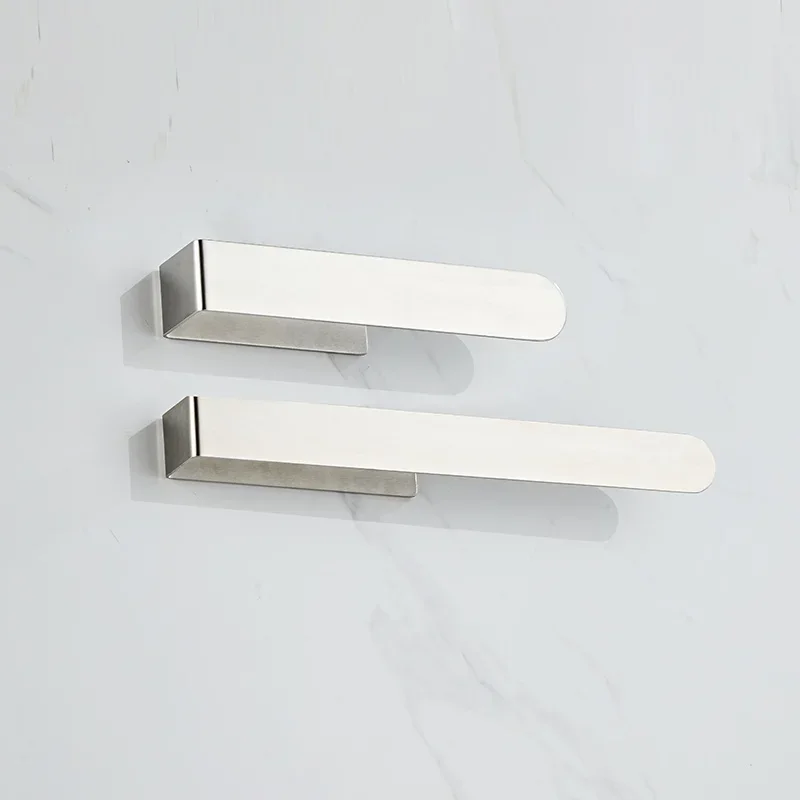 Toallero adhesivo/soporte de toalla de mano, barra de toalla de acero inoxidable 304, toallero sin perforar, soporte de tejido autoadhesivo para Cocina