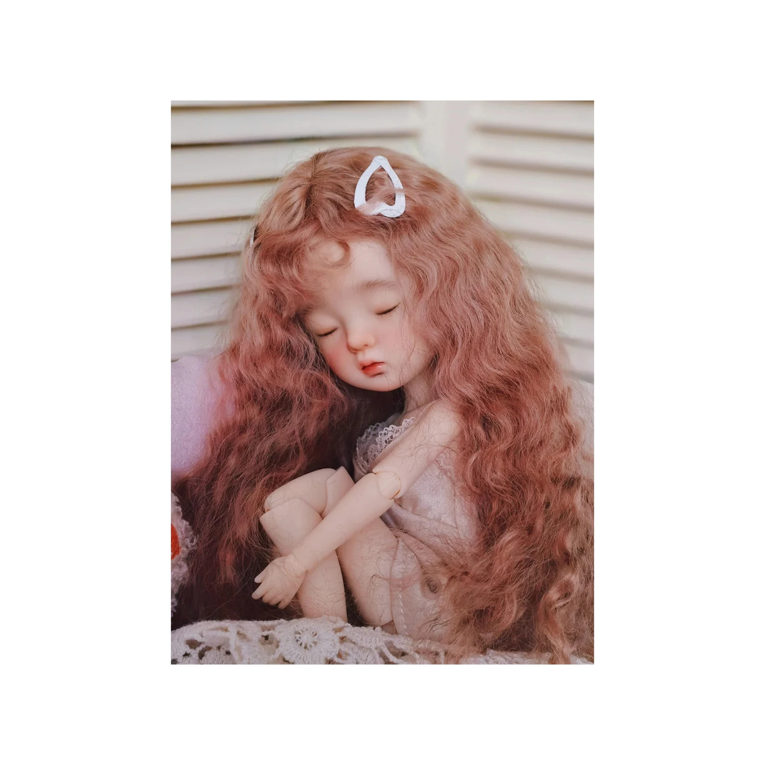 BJD 인형 1/6 레이이 잠자는 눈동자 고품질 레진 피규어 추수감사절 크리스마스 선물 슈가페어리 의상 없음 인형